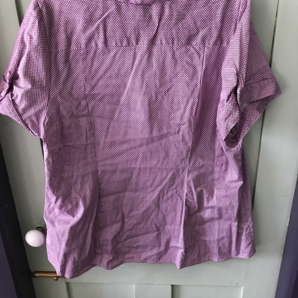Lane Bryant Purple Button-down Top - Picture 5 of 6